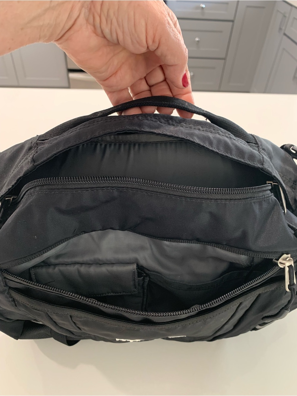 North Face Sport Hiker Lumbar Pack Hiking Waist Fanny Pack w/Refl Accents NWOT - Picture 8 of 12